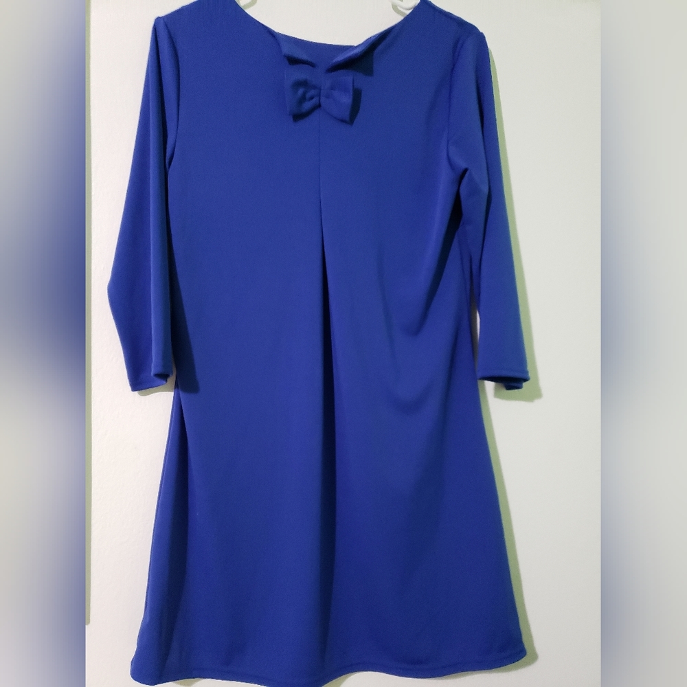 Blue dress